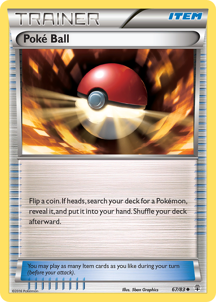Generations Poke Ball #67/83